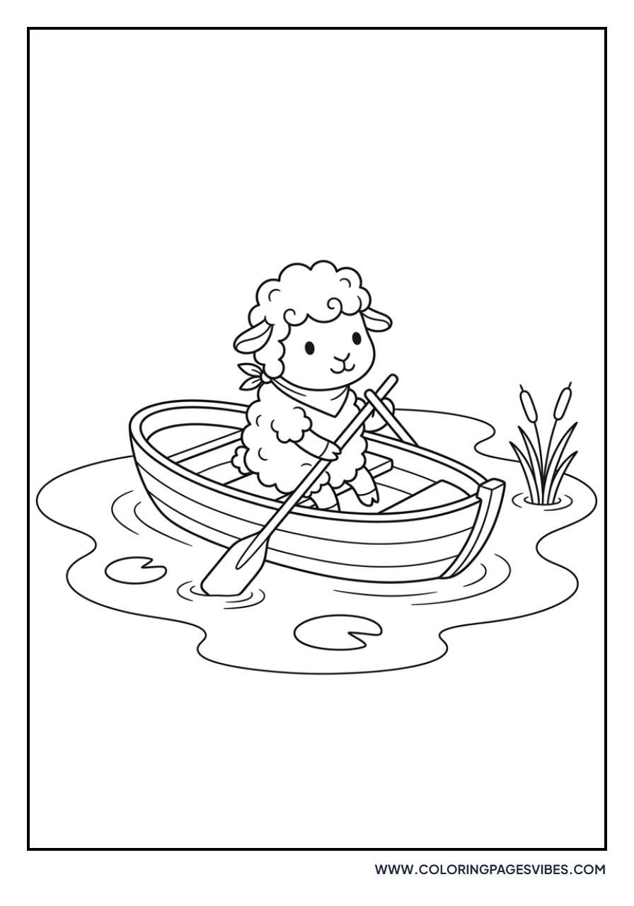 Sheep in a Rowboat