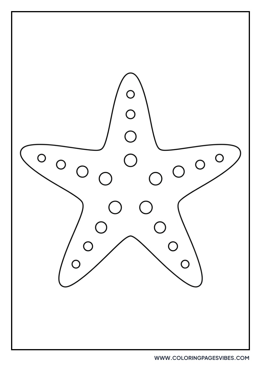 Dotted Starfish Pattern
