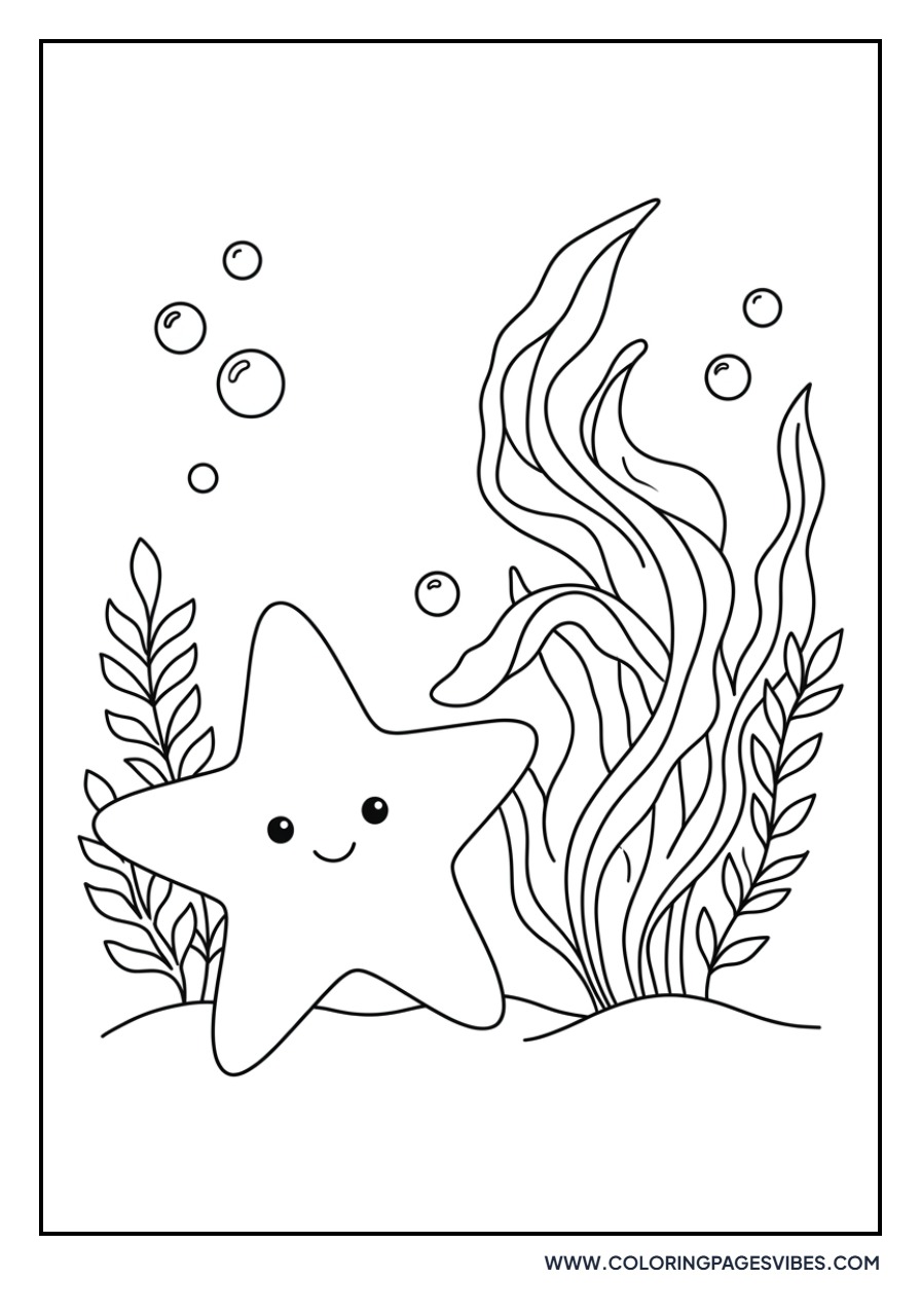 Starfish and Seaweed