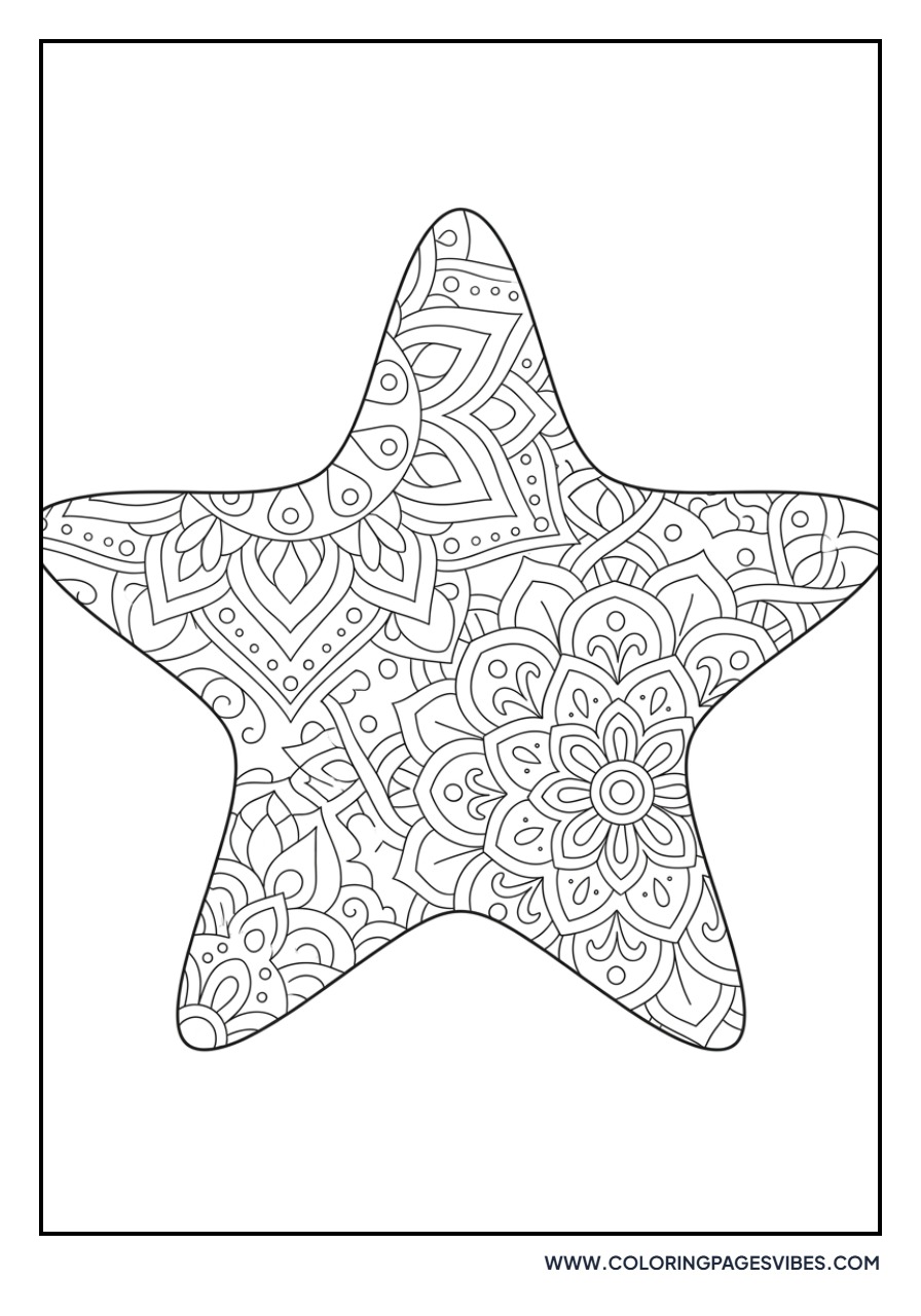 Starfish Mandala