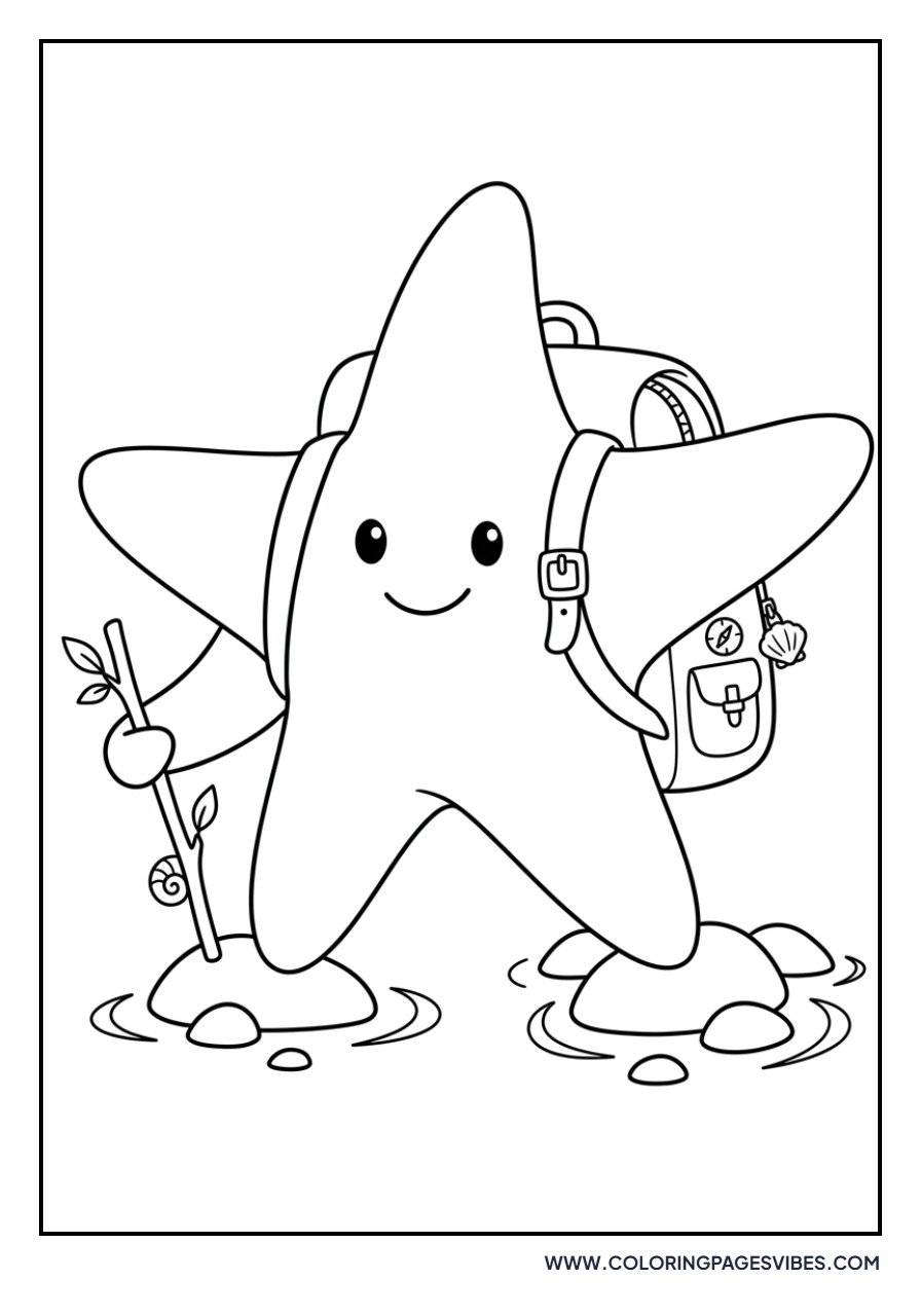 Starfish with a Backpack