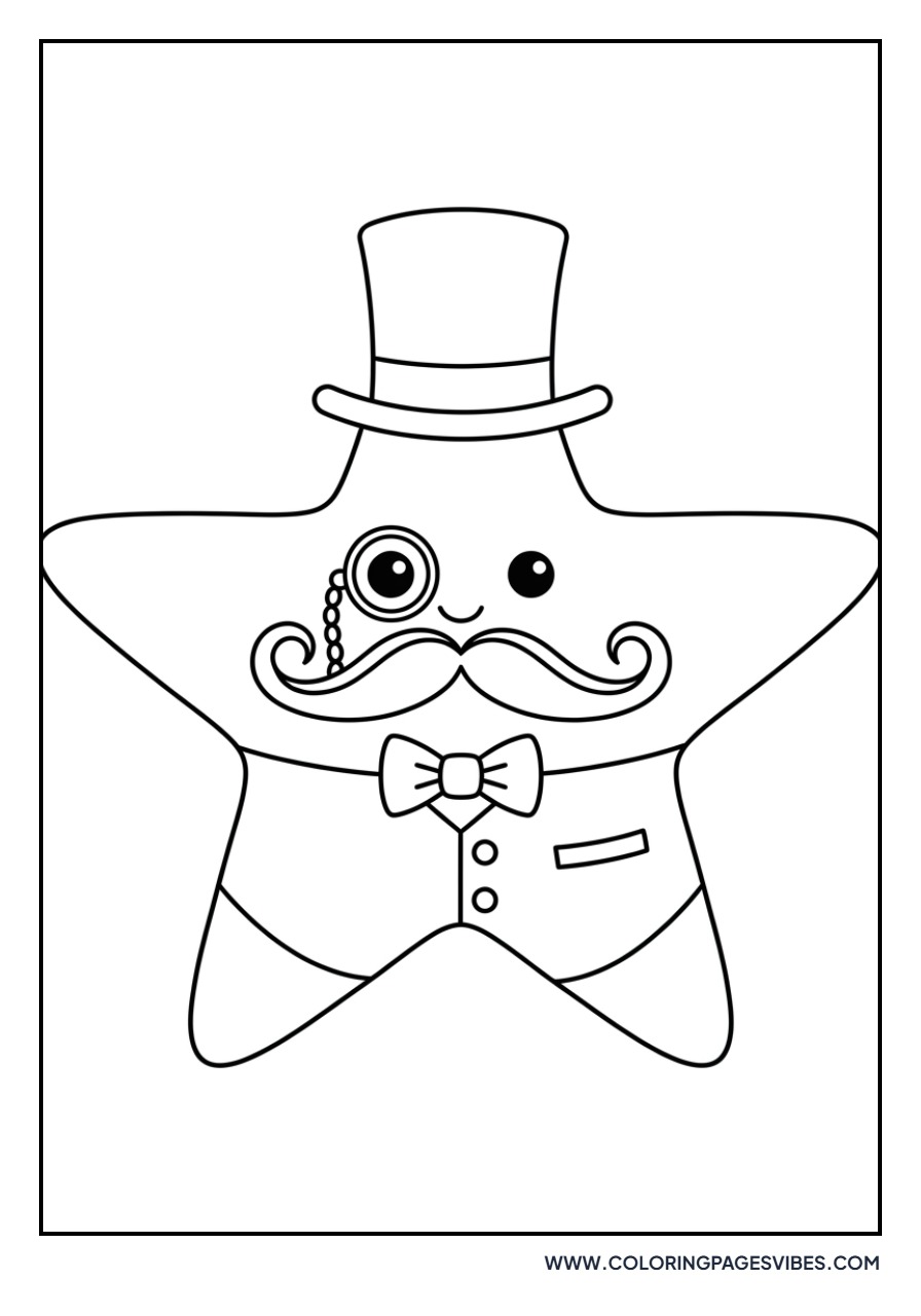Starfish with a Mustache