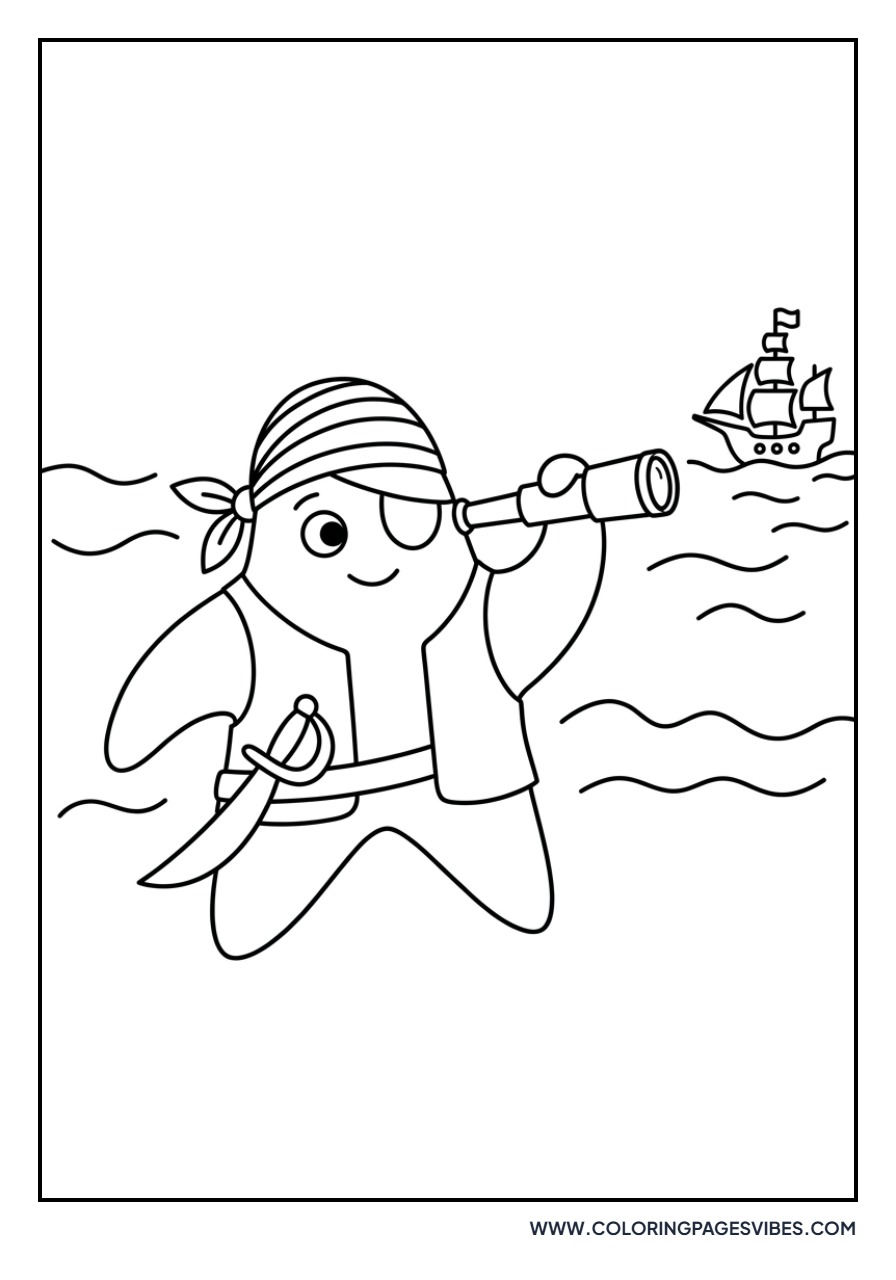 Starfish with a Telescope