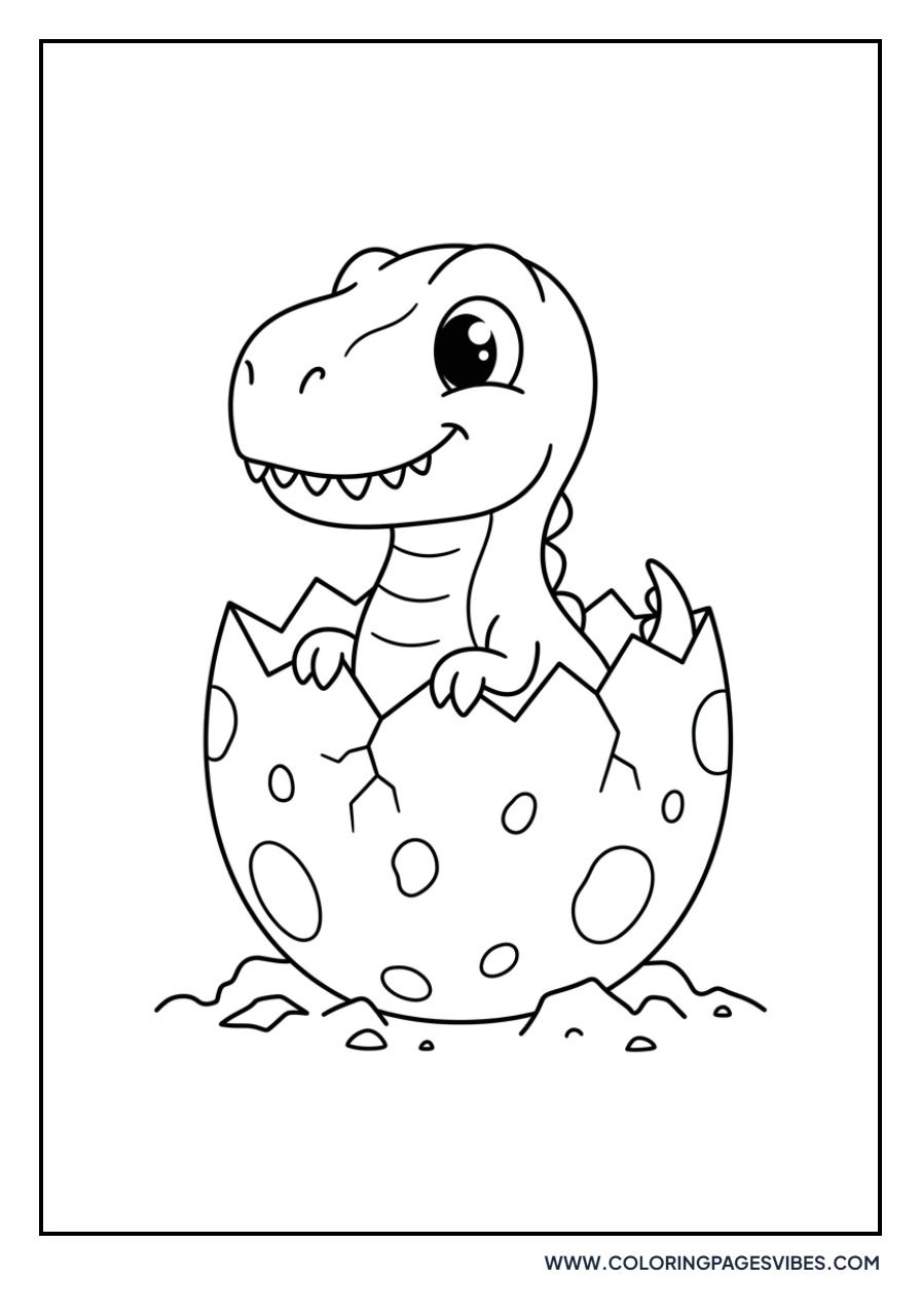 Baby T-Rex Hatching