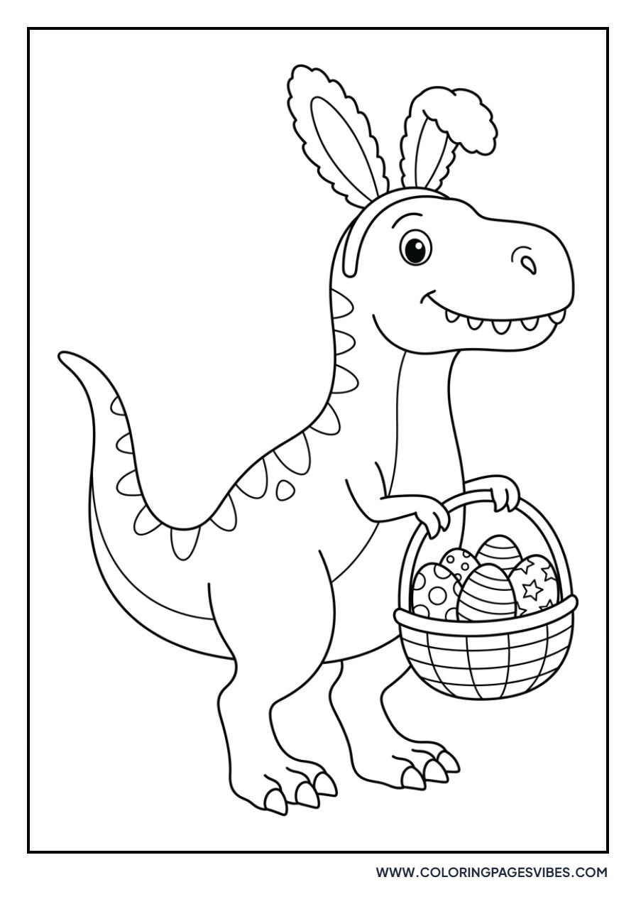 Easter T-Rex