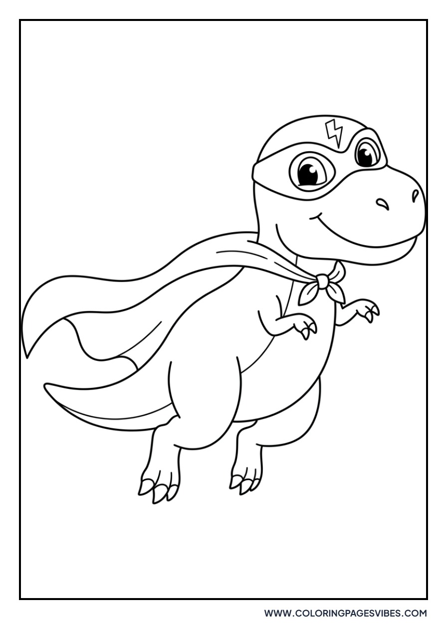Superhero T-Rex