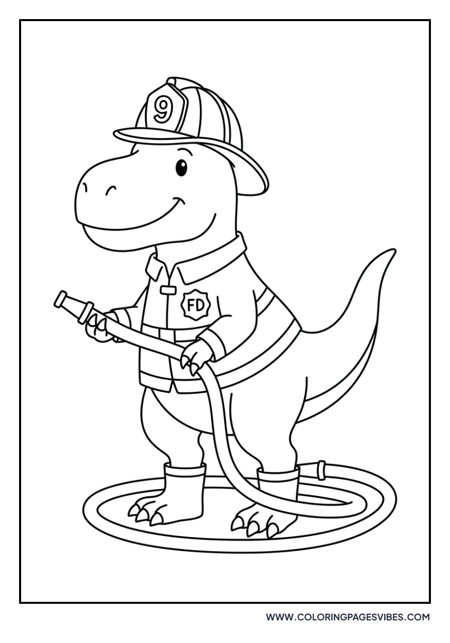 T-Rex Firefighter