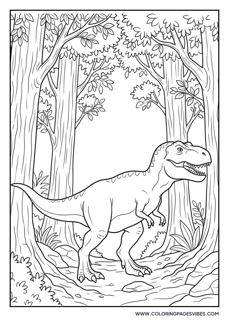 T-Rex Guardian of the Forest