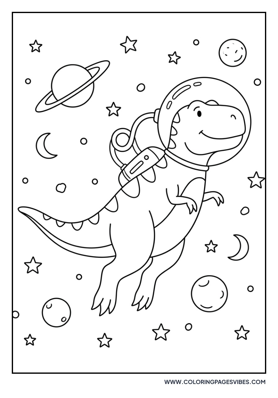 T-Rex in Space