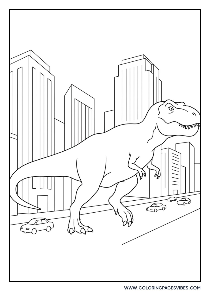 T-Rex in the City