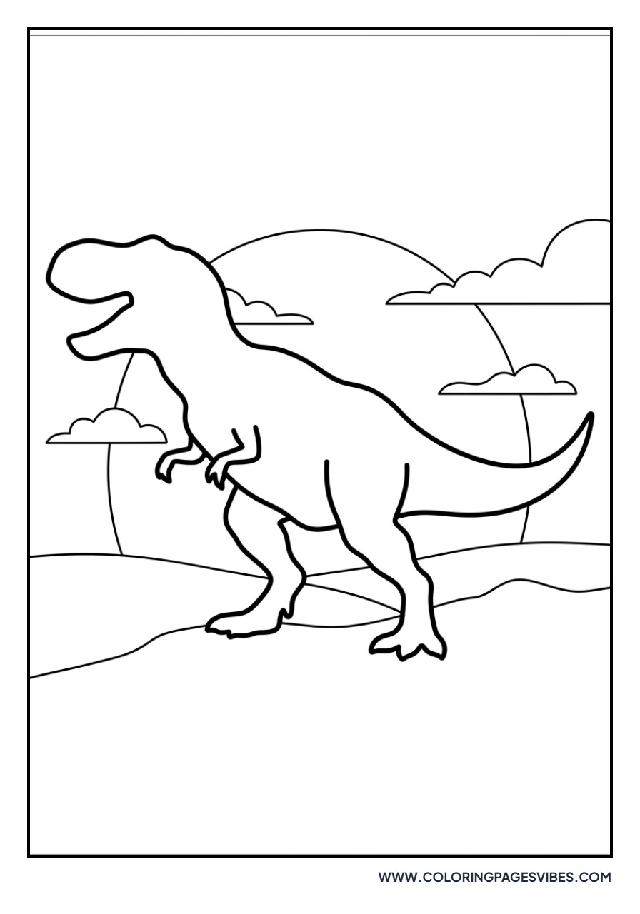 T-Rex Silhouette