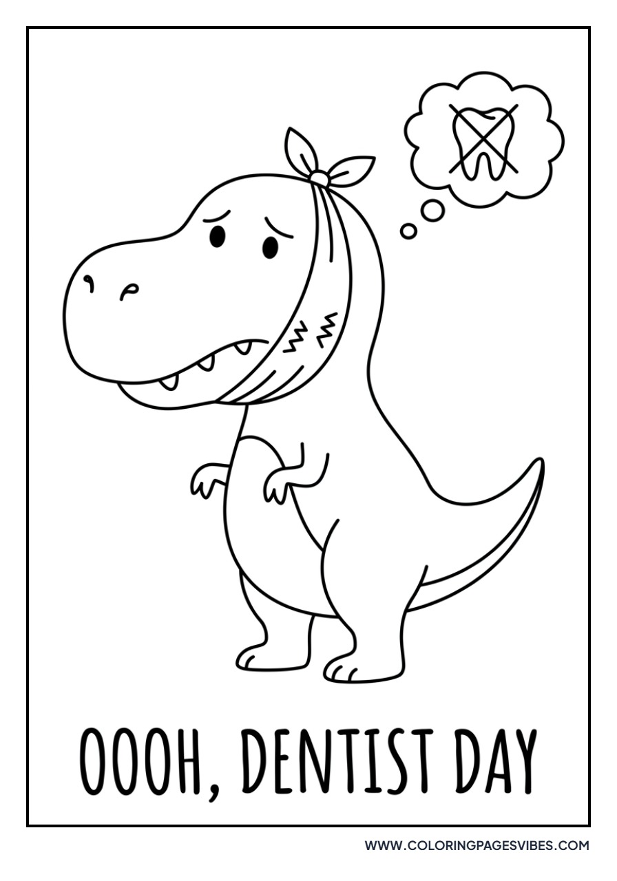 T-Rex with a Toothache