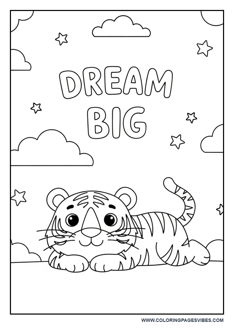 Dream Big Tiger