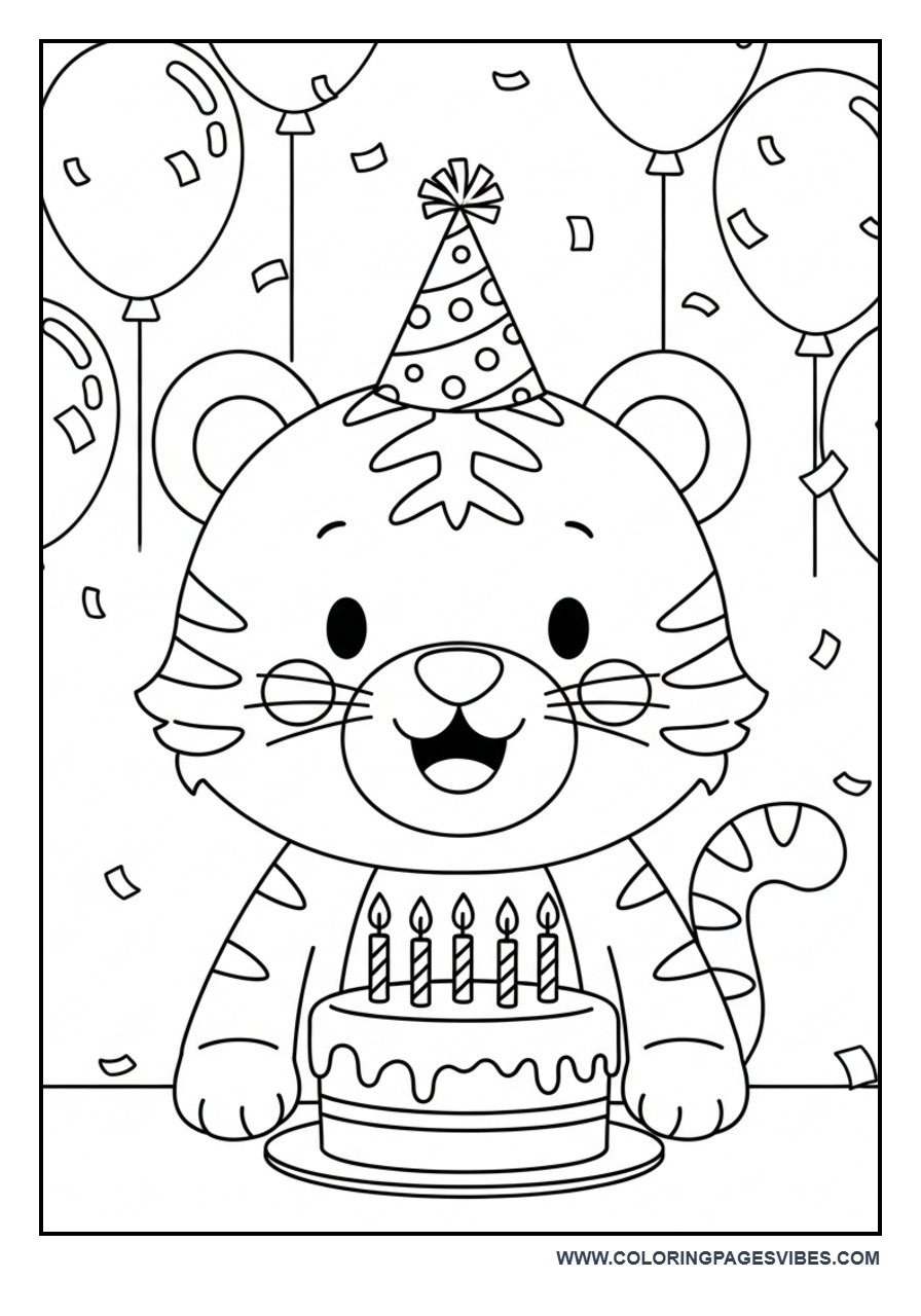 Tiger Birthday Party