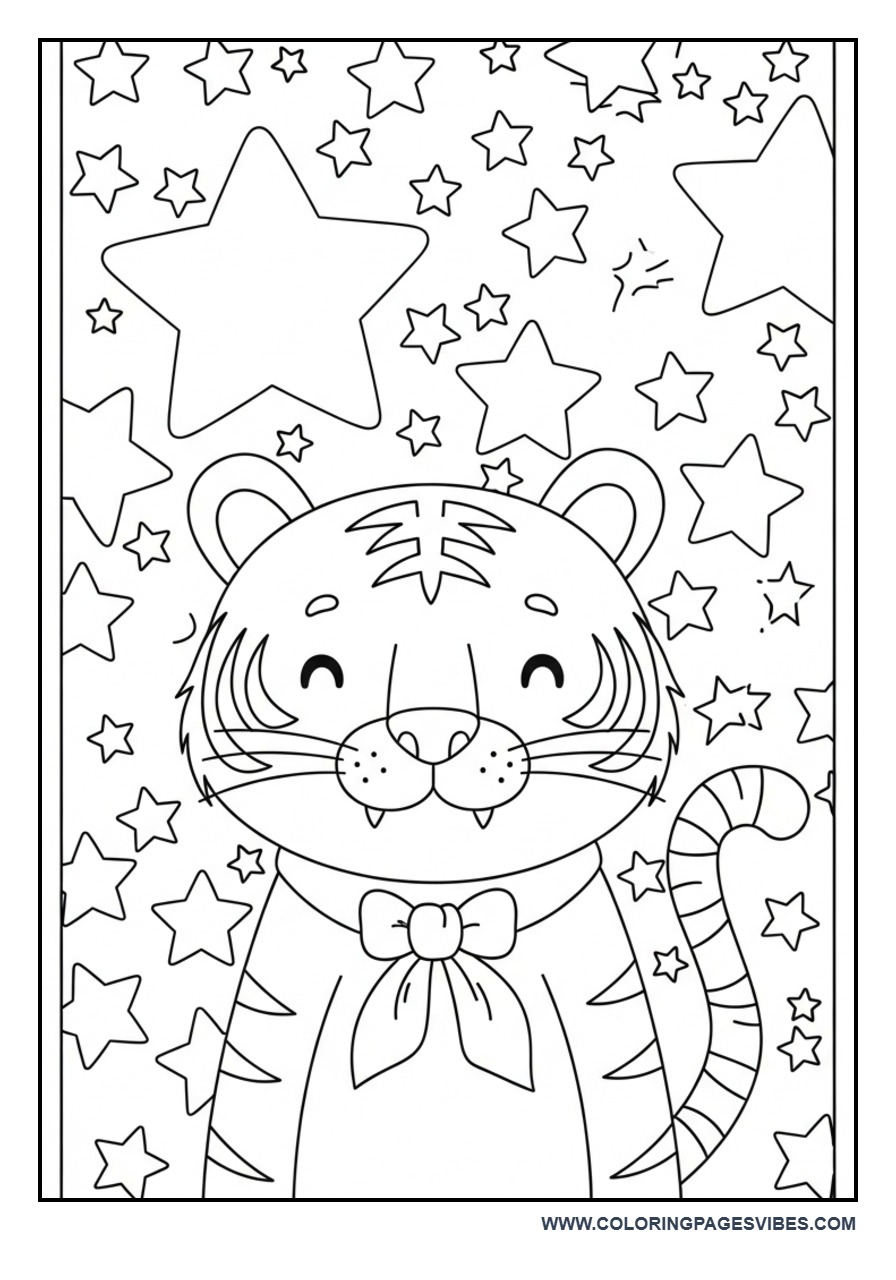 Tiger Star Pattern Theme