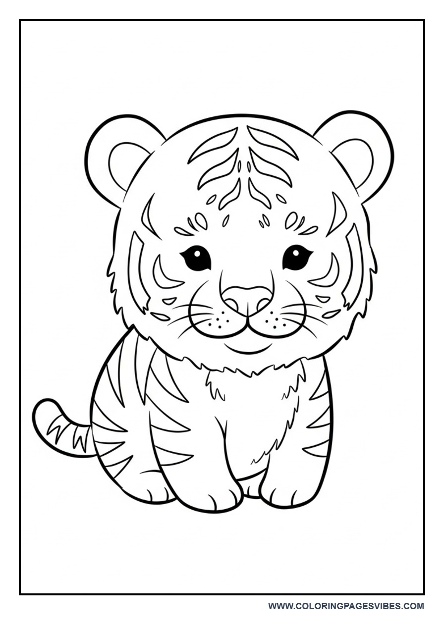Tiny Baby Tiger