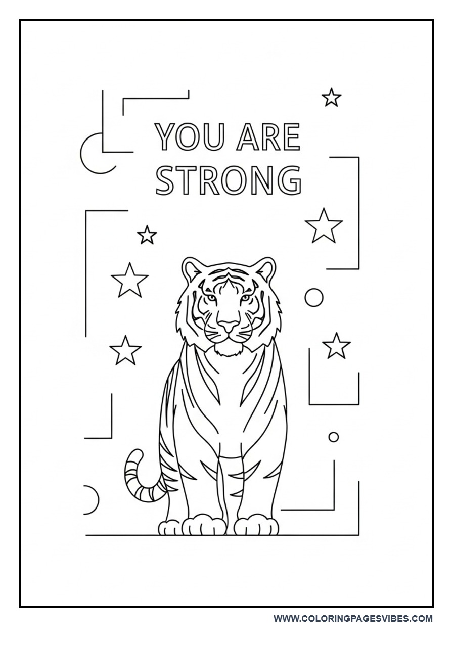 You Are Strong Tiger