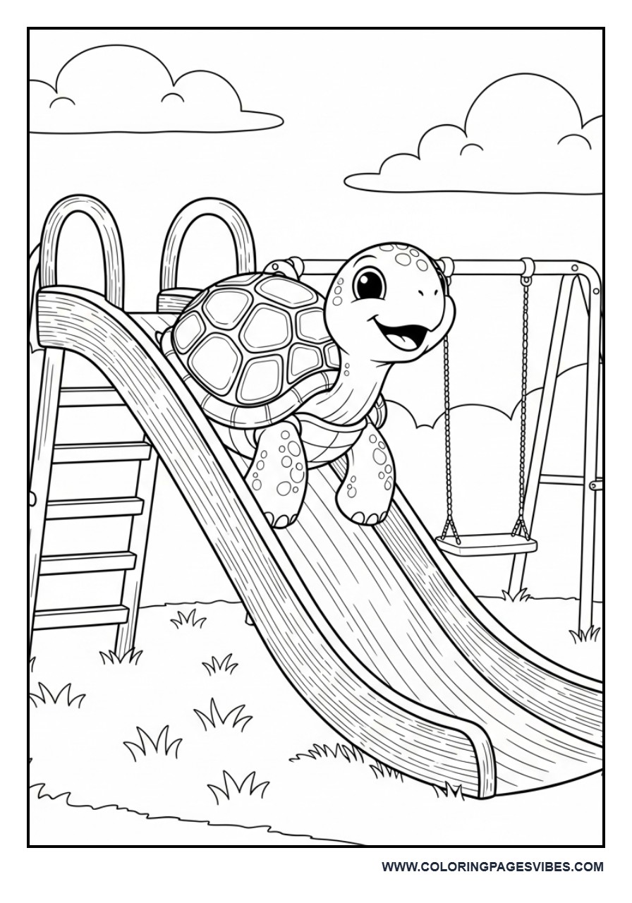 Turtle at Playground