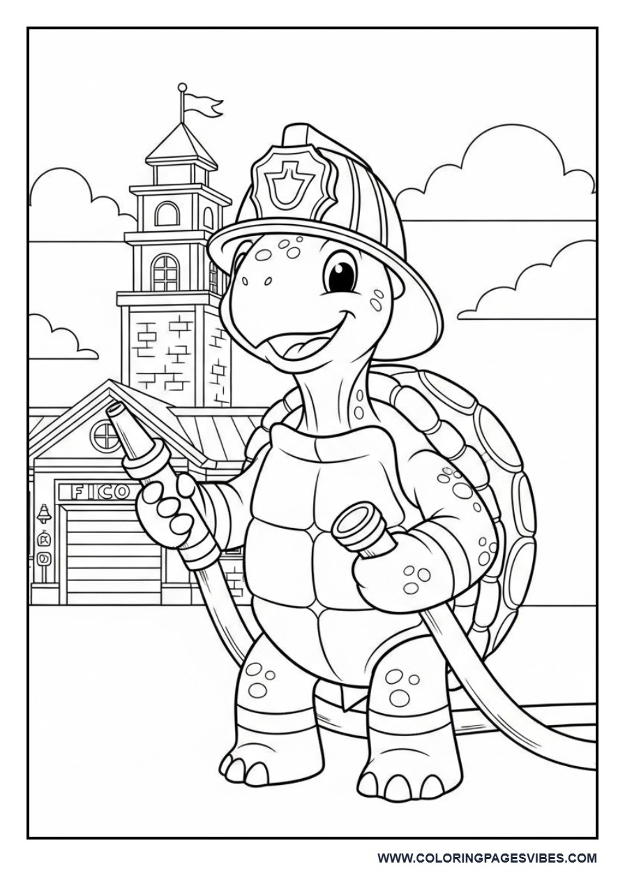 Turtle Firefighter