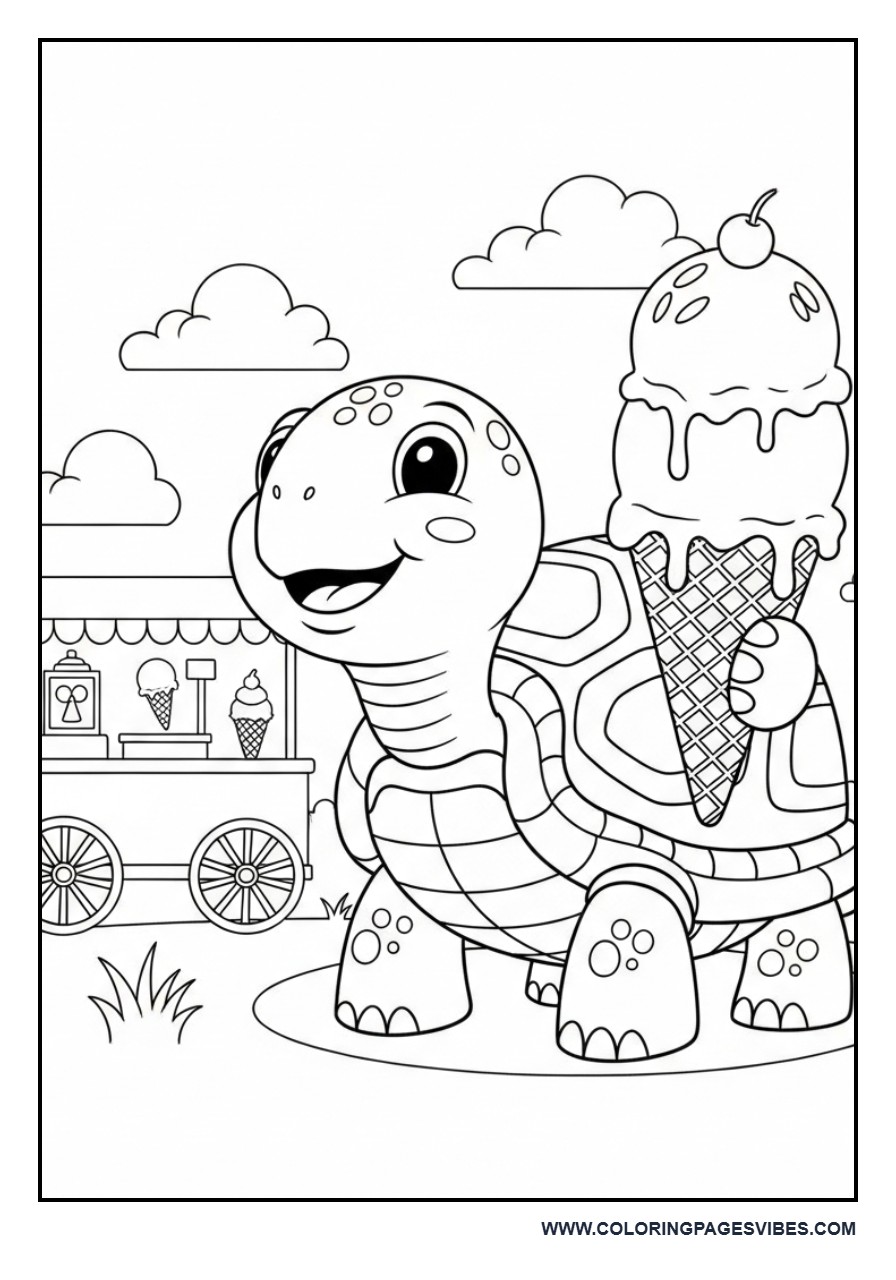 Turtle Ice Cream Shop