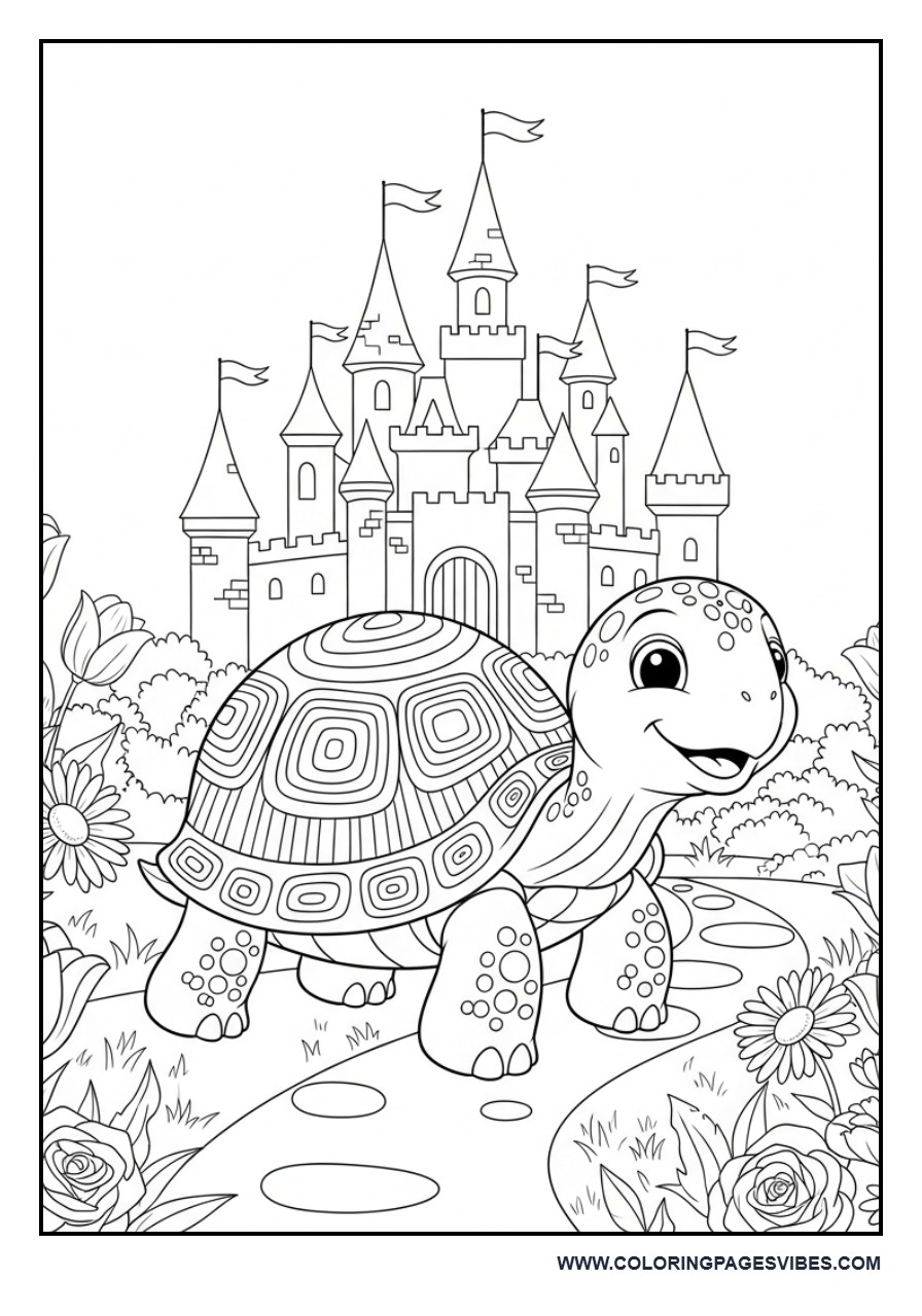 Turtle in Castle Garden