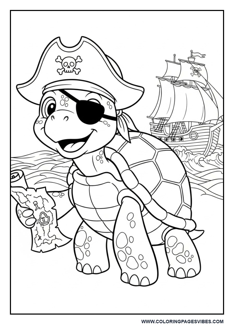 Turtle Pirate Adventure