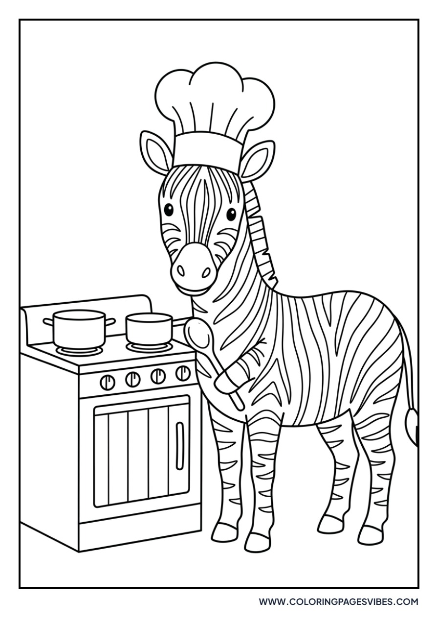 Zebra Chef