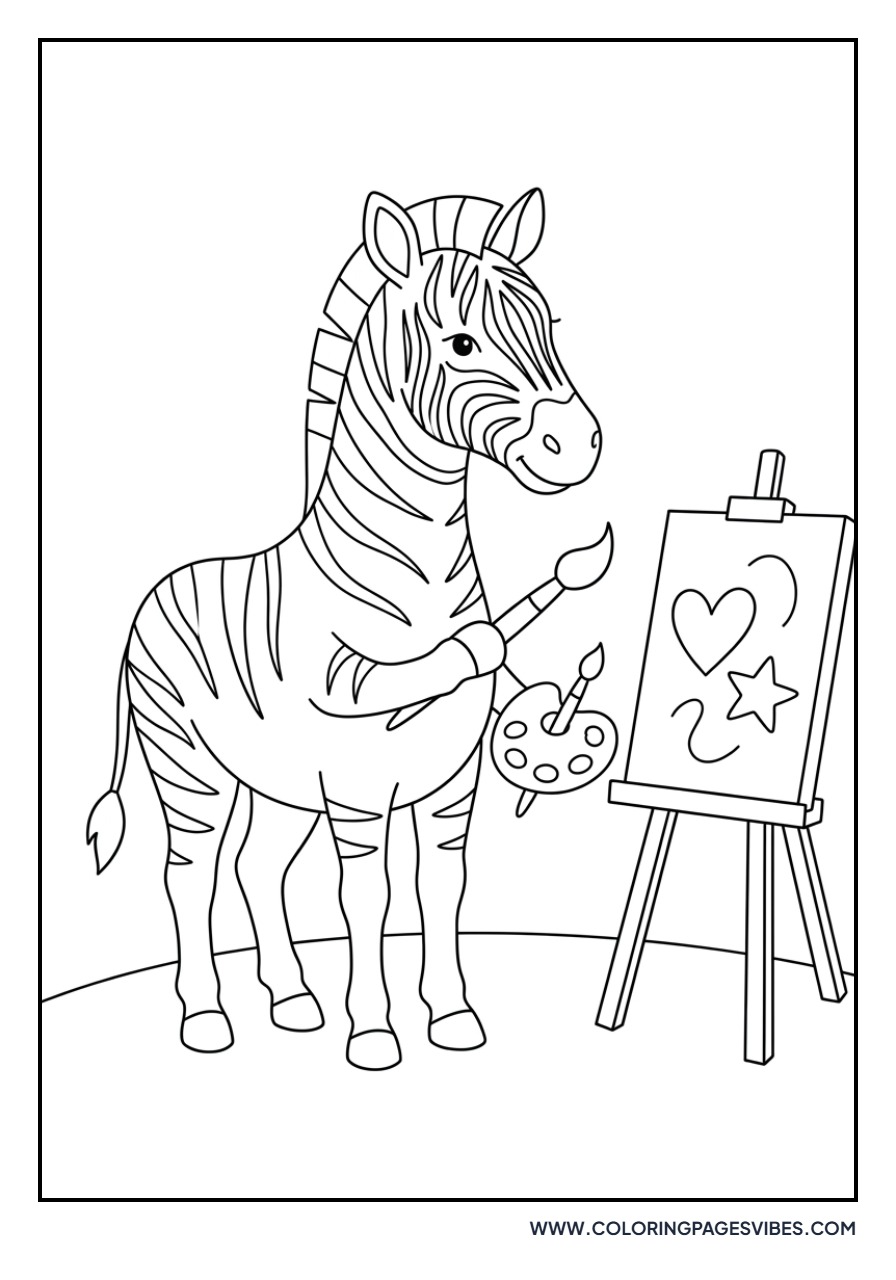 Zebra Painter
