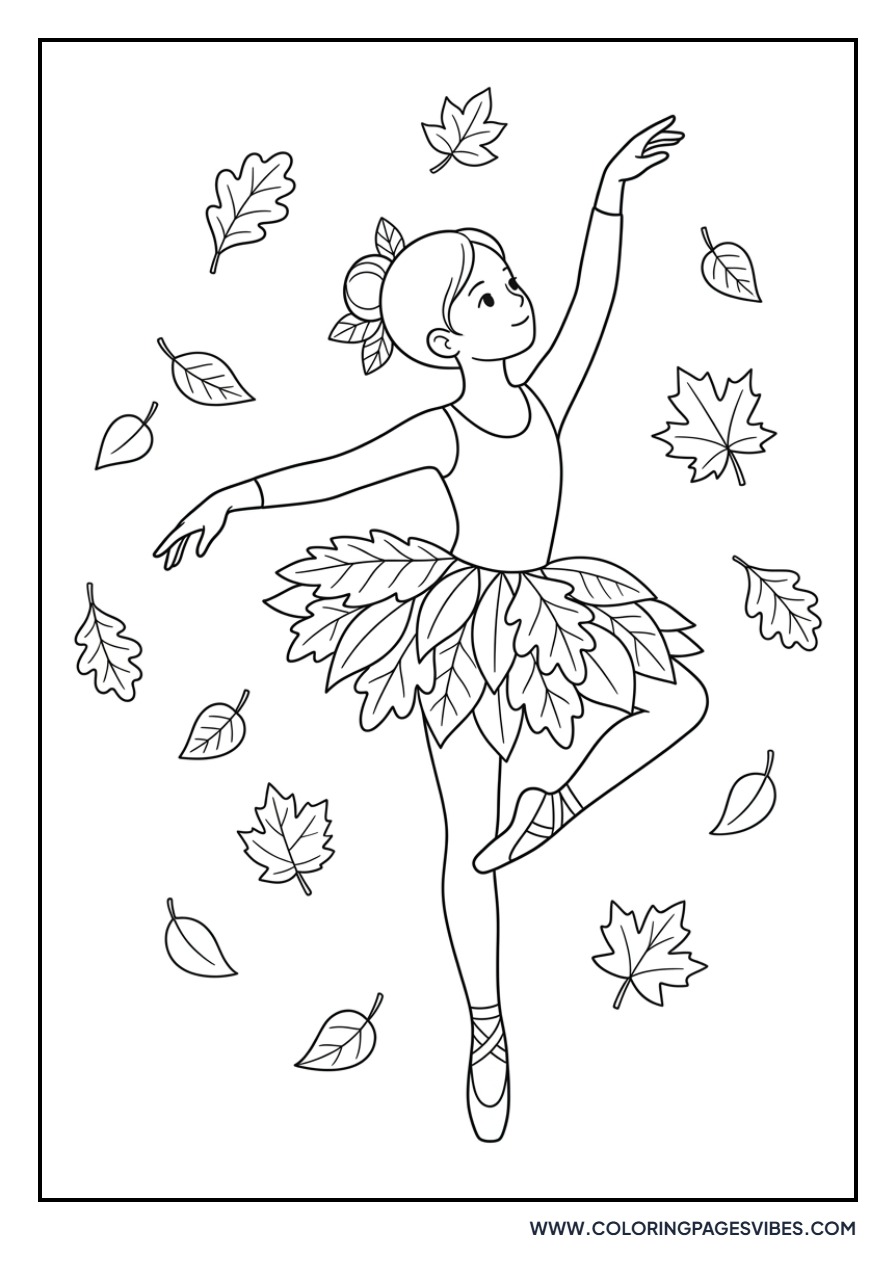 Autumn Leaf Ballerina