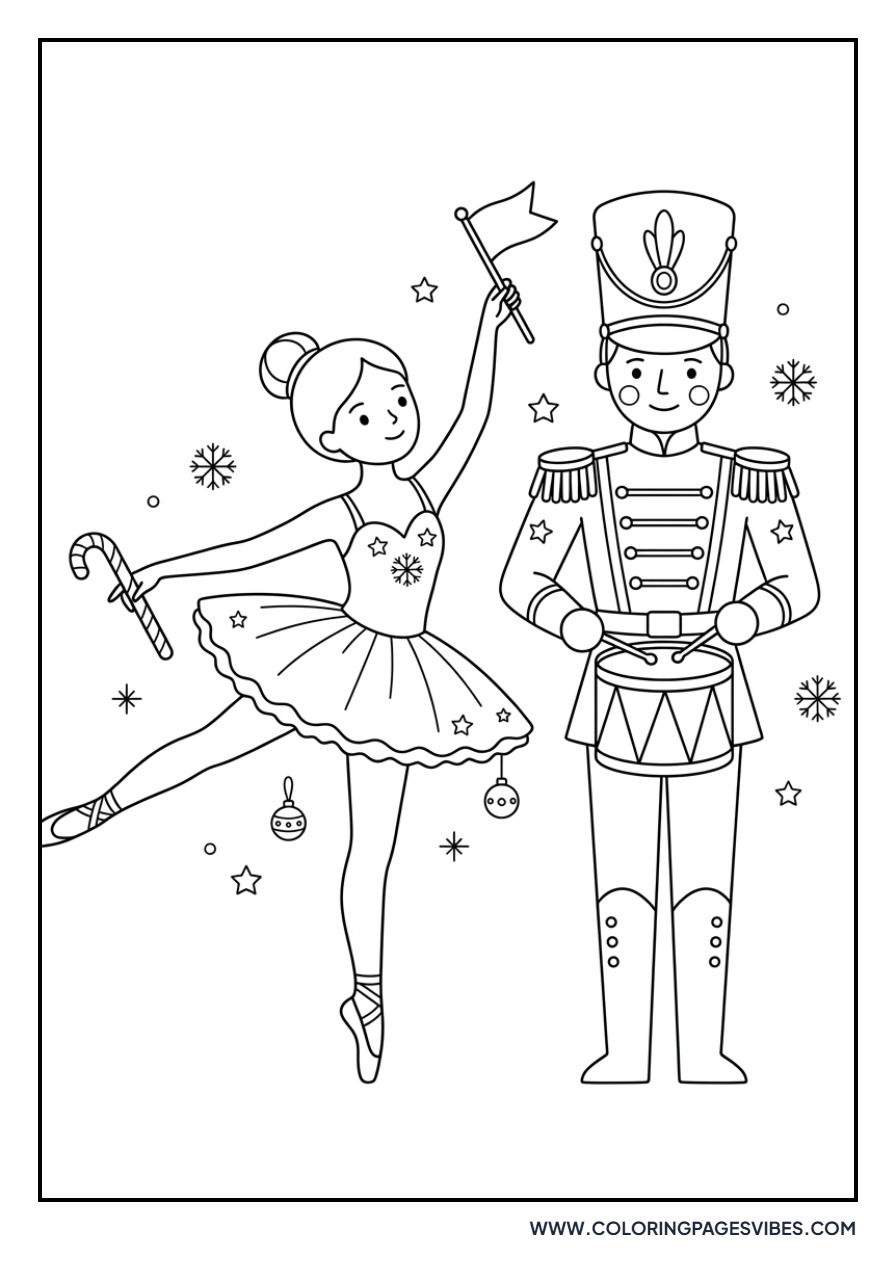 Ballerina and a Toy Soldier