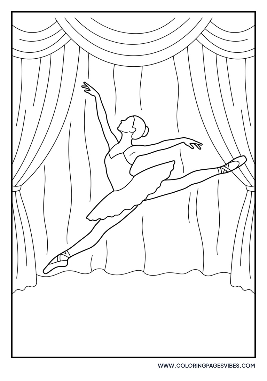 Ballerina Center Stage