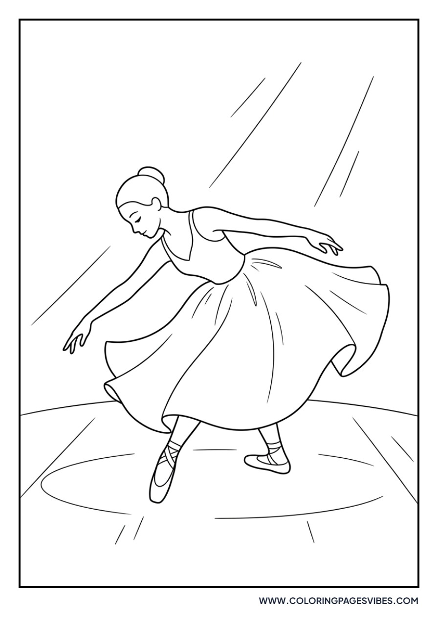 Ballerina Curtsy after Show