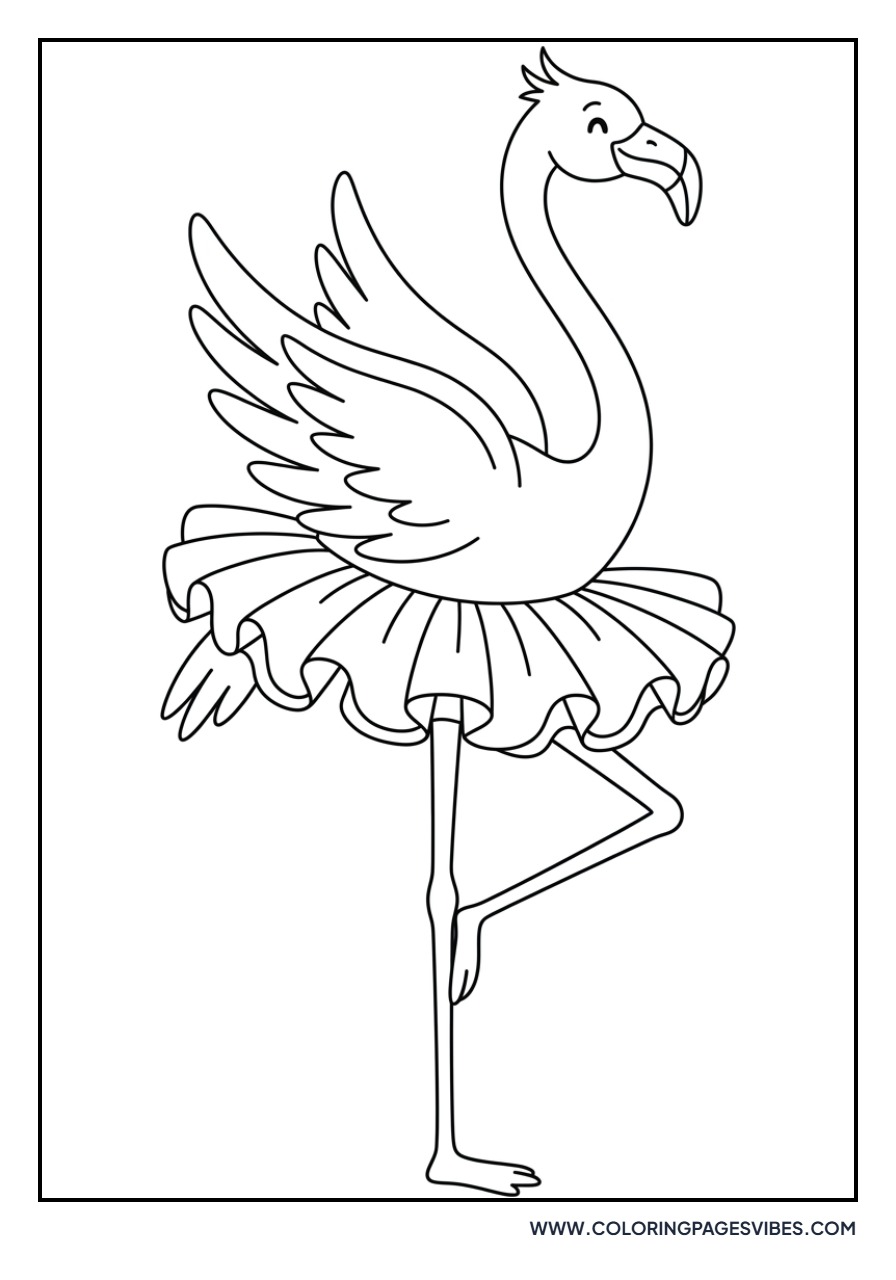 Flamingo Ballerina