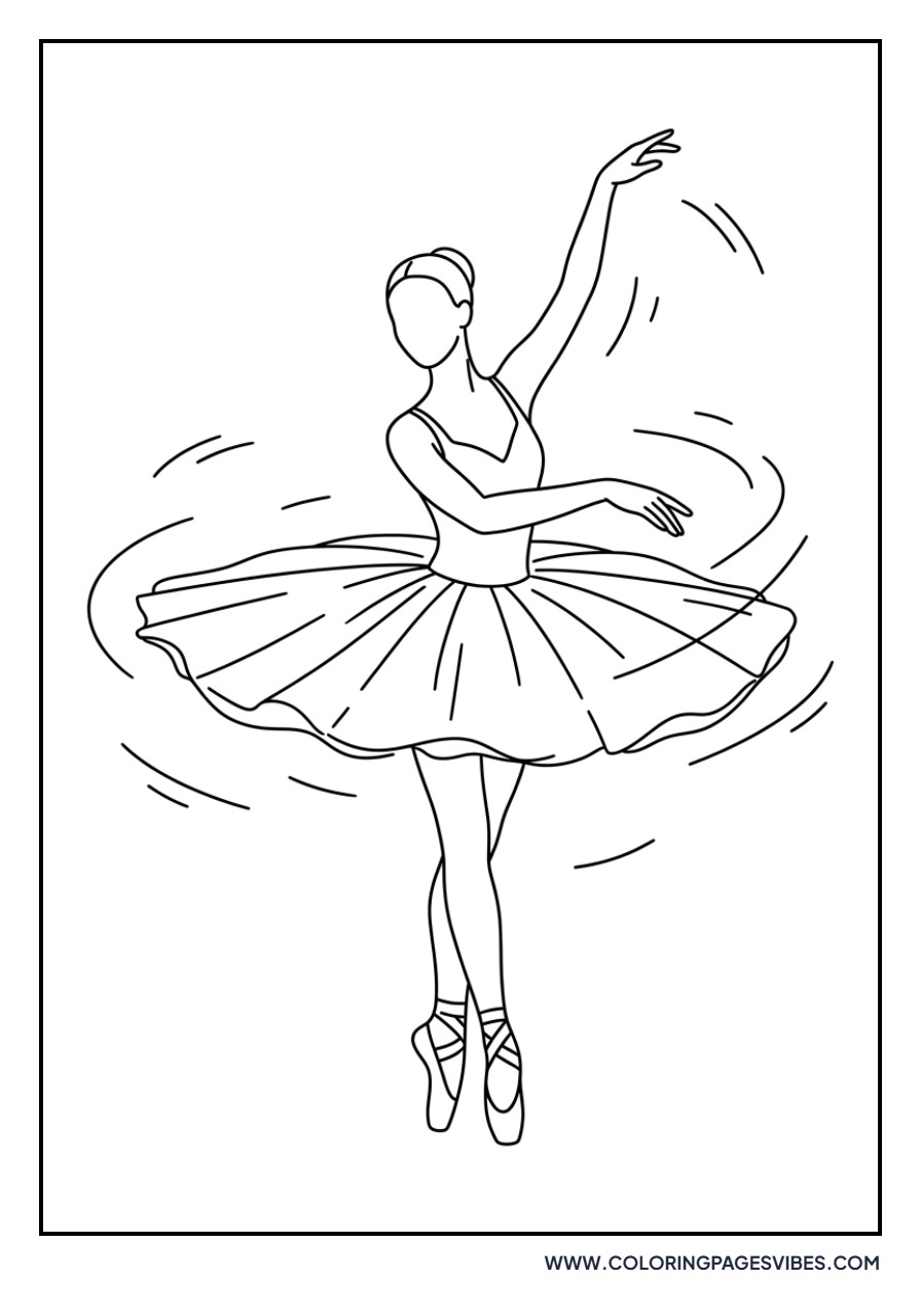 Graceful Ballerina Spin