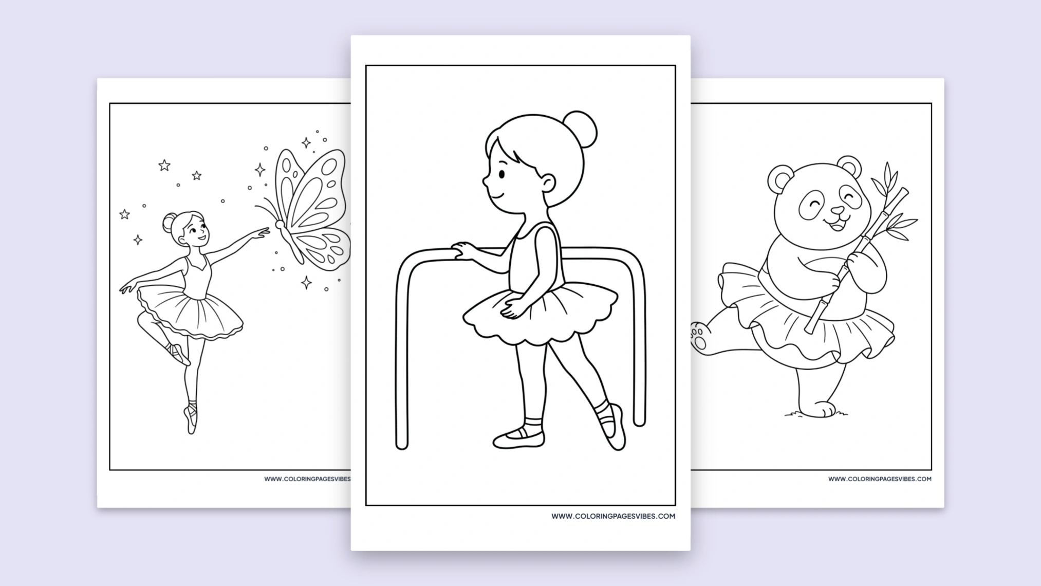 64 Free Ballerina Coloring Pages (Printable PDF)