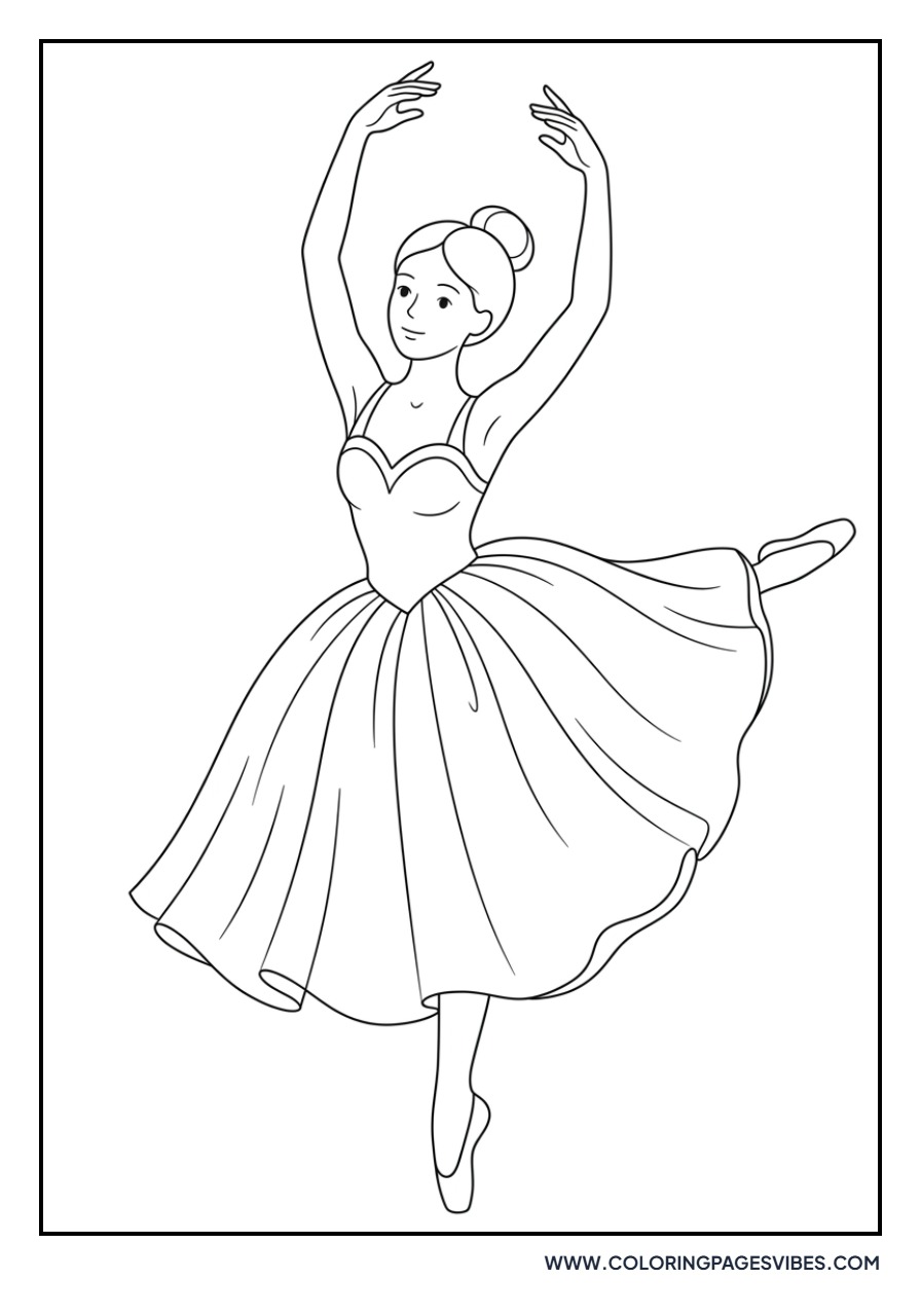 Vintage Style Ballerina