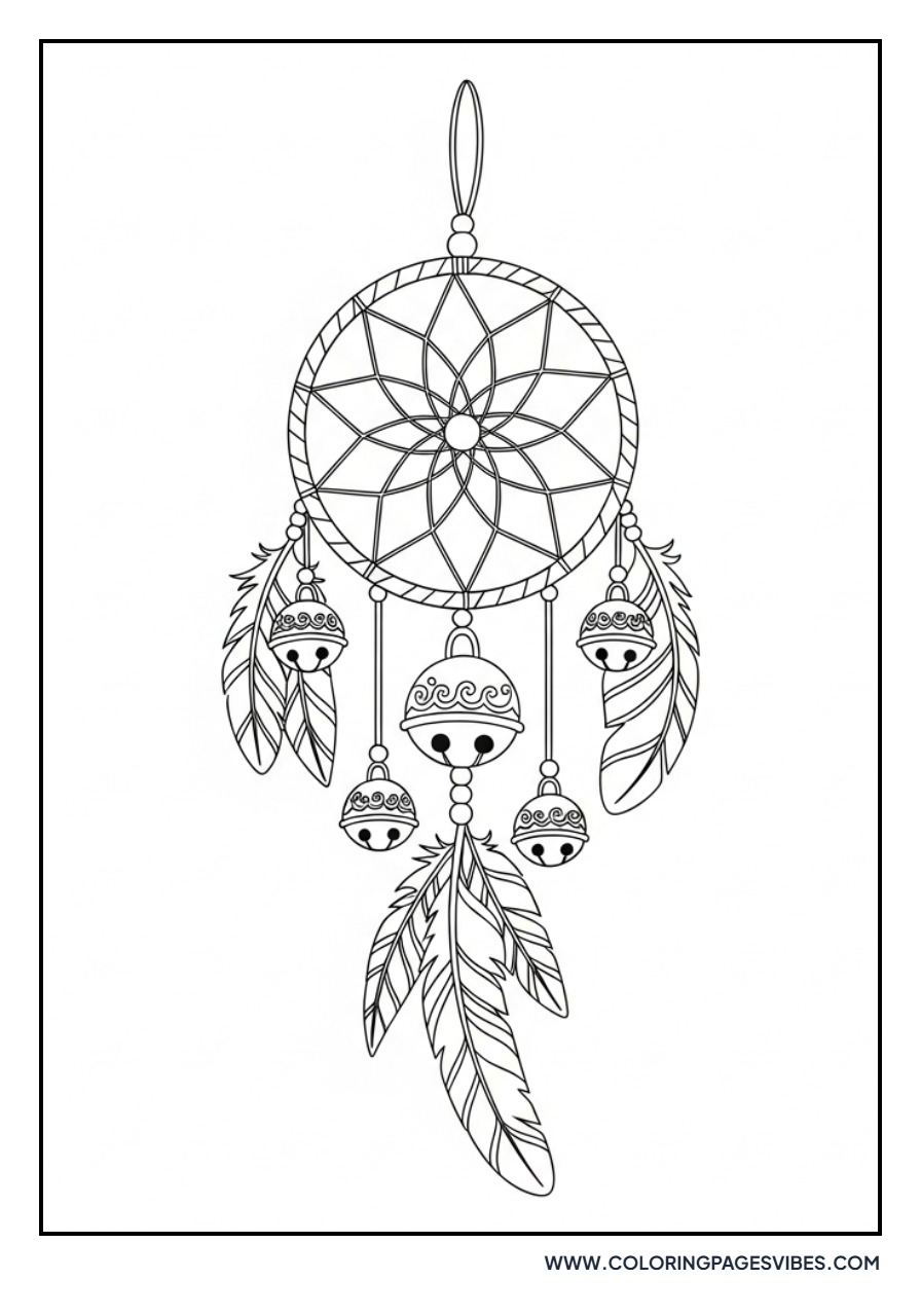 Decorative Bell Dream Catcher