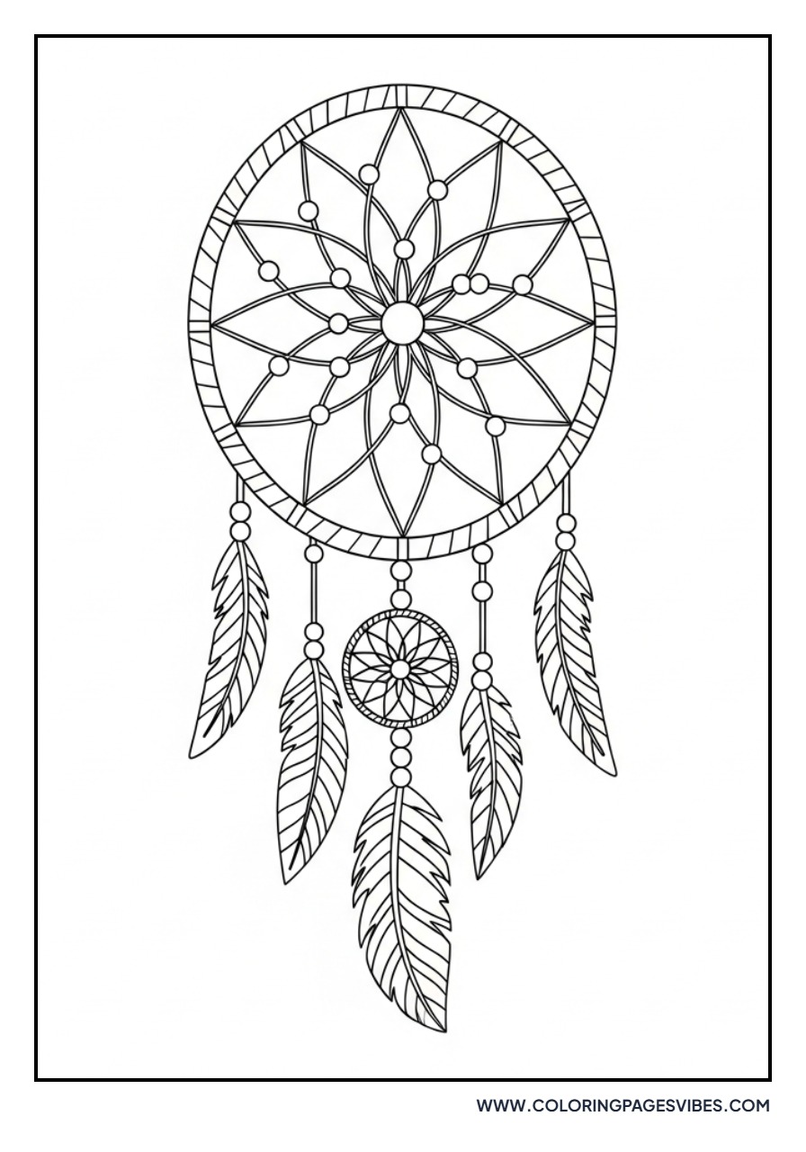 Easy Oval Dream Catcher
