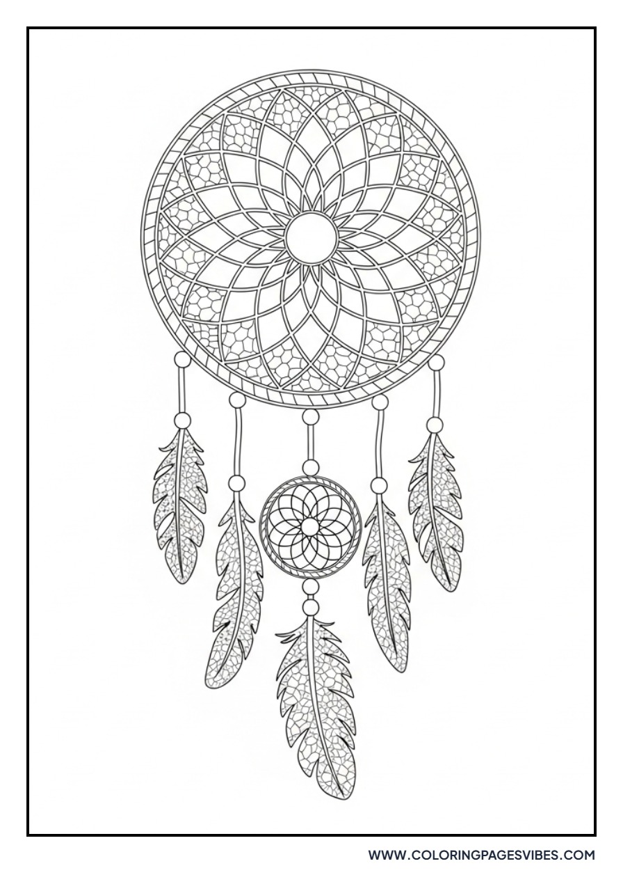 Elegant Lace Dream Catcher