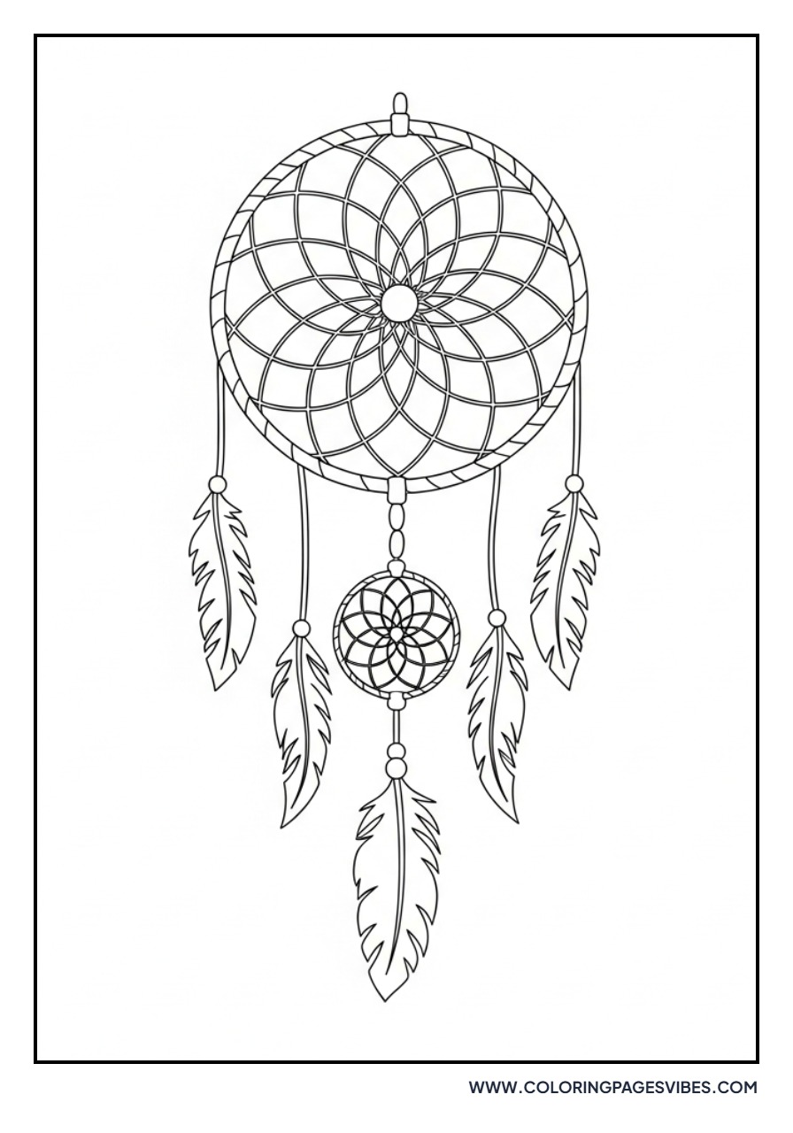 Large Loop Dream Catcher