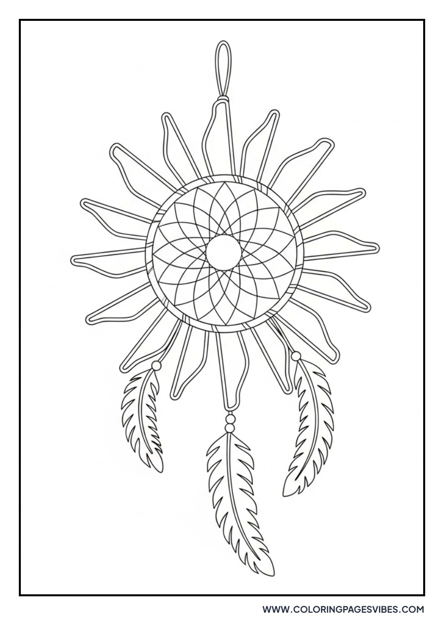 Morning Sun Dream Catcher