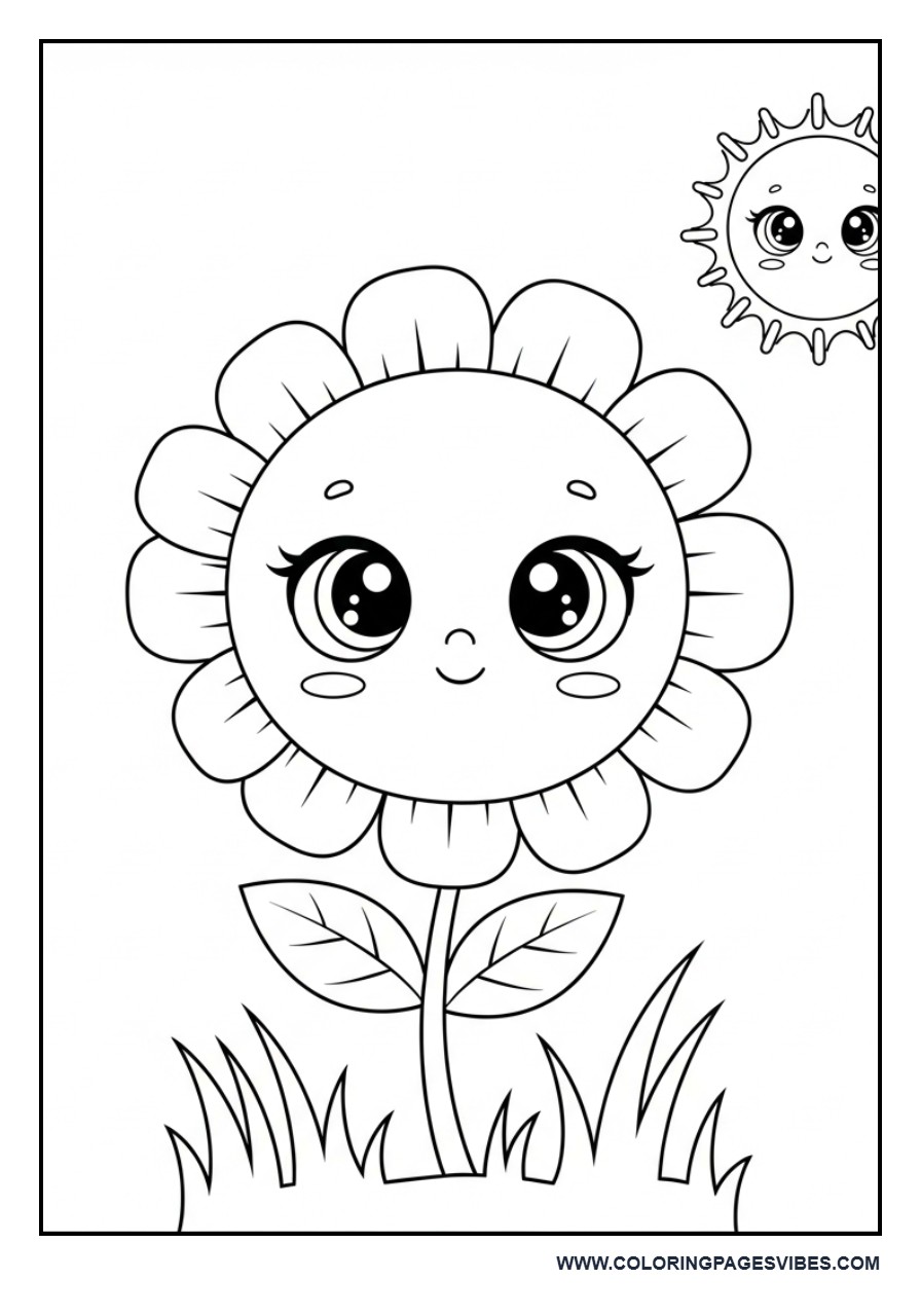 Baby Flower Character