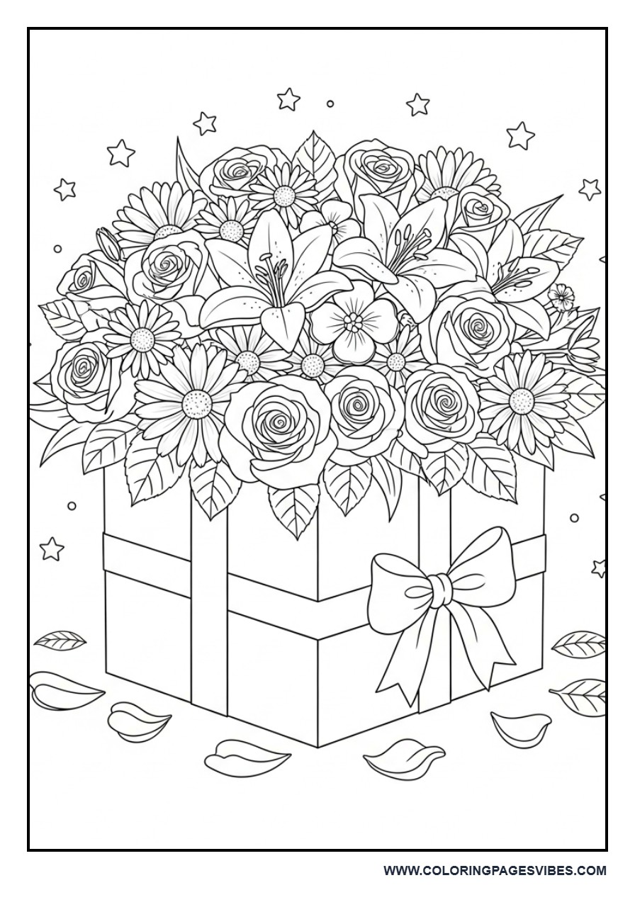 Gift Flower Box