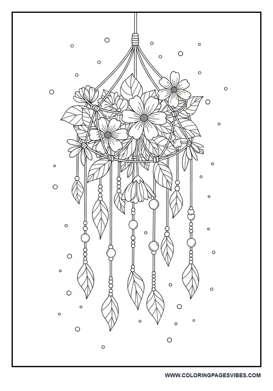 Hanging Floral Decoration