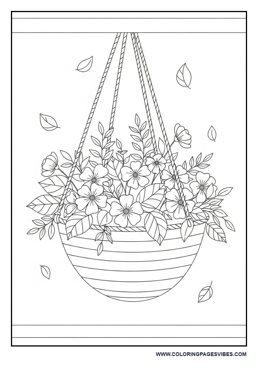 Hanging Flower Basket