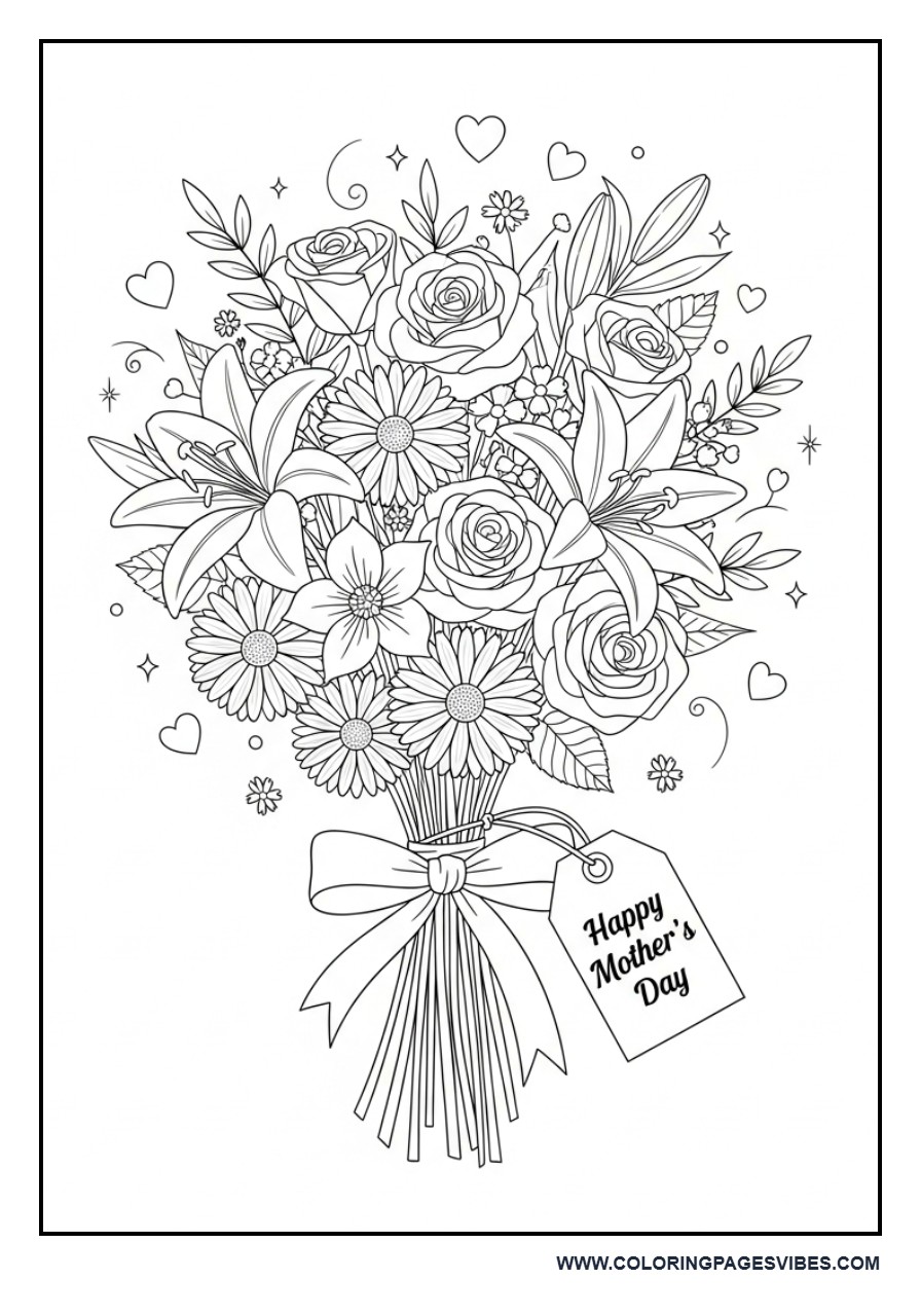 Mother’s Day Flower Bouquet