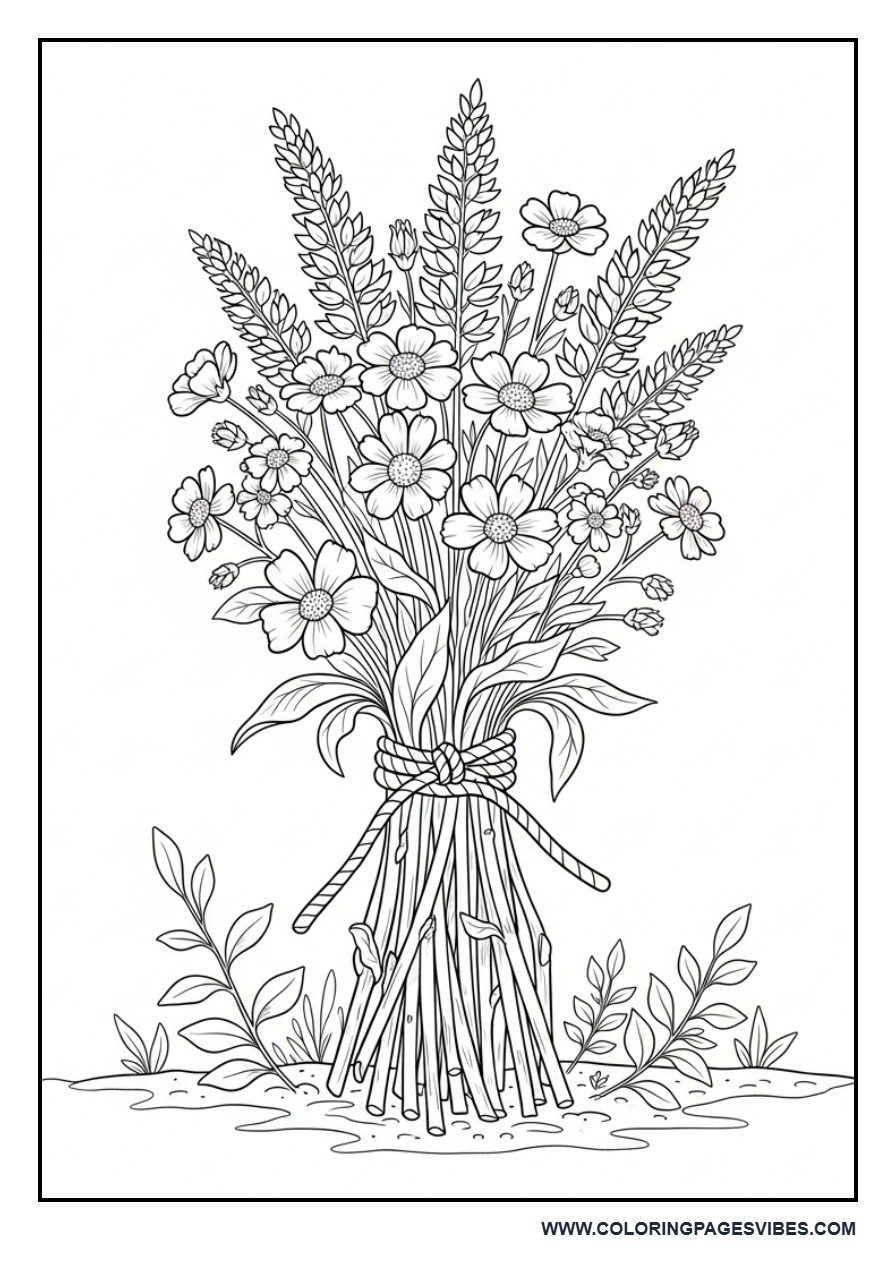 Rustic Flower Bundle