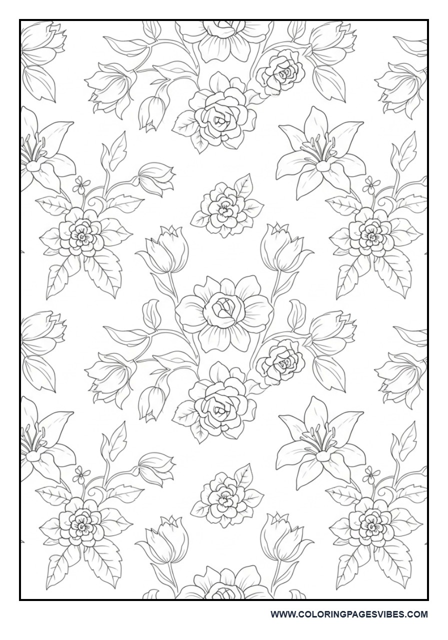 Vintage Floral Pattern