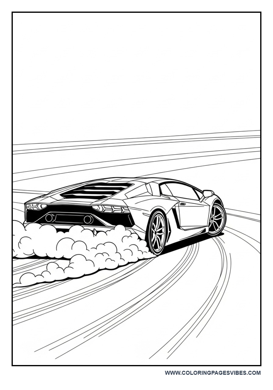 Lamborghini Drift Action