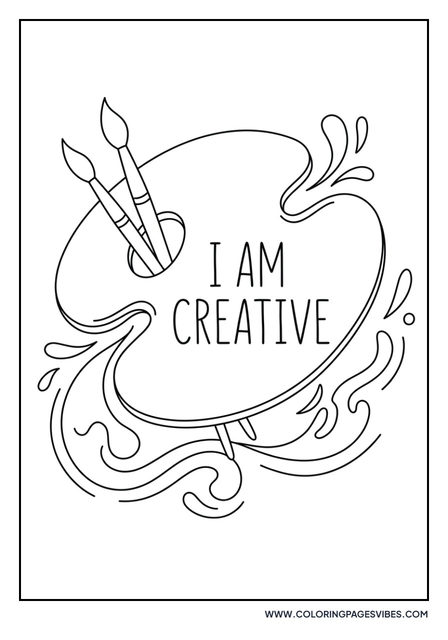 I Am Creative Palette